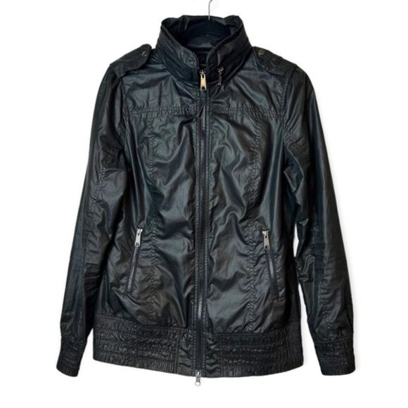 Mackage Perla Black Packable Bomber Jacket - Picture 2 of 13